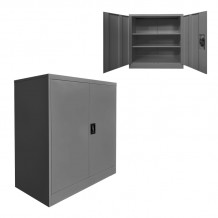 Μεταλλικό ντουλάπι Armon pakoworld ανθρακί 90x45x90εκ c545618