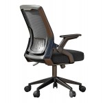 ΚΑΡΕΚΛΑ ΓΡΑΦΕΙΟΥ ZENITH HM1225 01 PP MESH ΥΦΑΣΜΑ--ΜΑΥΡΟ 60x60x92-100Υεκ c545626