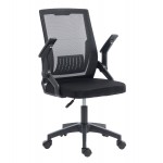 ΚΑΡΕΚΛΑ ΓΡΑΦΕΙΟΥ ZENITH HM1225 01 PP MESH ΥΦΑΣΜΑ--ΜΑΥΡΟ 60x60x92-100Υεκ c545626