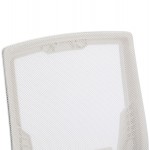 ΚΑΡΕΚΛΑ ΓΡΑΦΕΙΟΥ ZENITH HM1225 02 ΛΕΥΚΟ PP--ΑΝΟΙΧΤΟ ΓΚΡΙ MESH 60x60x92-100Υεκ c545627