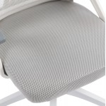 ΚΑΡΕΚΛΑ ΓΡΑΦΕΙΟΥ MATRON HM1226 02 ΛΕΥΚΟ PP--ΑΝΟΙΧΤΟ ΓΚΡΙ MESH 47x47x128Υεκ c545629