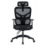 ΚΑΡΕΚΛΑ ΓΡΑΦΕΙΟΥ APEX HM1227 01 ΜΑΥΡO MESH PP 68x68x120-130Υεκ c545630