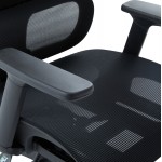 ΚΑΡΕΚΛΑ ΓΡΑΦΕΙΟΥ APEX HM1227 01 ΜΑΥΡO MESH PP 68x68x120-130Υεκ c545630