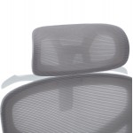 ΚΑΡΕΚΛΑ ΓΡΑΦΕΙΟΥ APEX HM1227 02 ΛΕΥΚΟ PP--ΑΝΟΙΧΤΟ ΓΚΡΙ MESH 68x68x120-130Υεκ c545631
