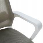 ΚΑΡΕΚΛΑ ΓΡΑΦΕΙΟΥ VELOCITY HM1229 02 ΛΕΥΚΟ PP--ΑΝΟΙΧΤΟ ΓΚΡΙ MESH 61x62x123Υεκ c545632