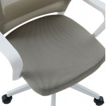 ΚΑΡΕΚΛΑ ΓΡΑΦΕΙΟΥ VELOCITY HM1229 02 ΛΕΥΚΟ PP--ΑΝΟΙΧΤΟ ΓΚΡΙ MESH 61x62x123Υεκ c545632