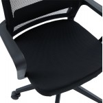 ΚΑΡΕΚΛΑ ΓΡΑΦΕΙΟΥ VELOCITY HM1229 01 ΜΑΥΡO MESH PP 61x62x123Υεκ c545633