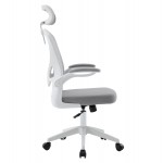 ΚΑΡΕΚΛΑ ΓΡΑΦΕΙΟΥ FLOATER HM1230 02 ΛΕΥΚΟ PP--ΑΝΟΙΧΤΟ ΓΚΡΙ MESH 62x62x106-116Υεκ c545634