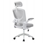 ΚΑΡΕΚΛΑ ΓΡΑΦΕΙΟΥ FLOATER HM1230 02 ΛΕΥΚΟ PP--ΑΝΟΙΧΤΟ ΓΚΡΙ MESH 62x62x106-116Υεκ c545634