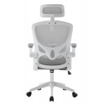 ΚΑΡΕΚΛΑ ΓΡΑΦΕΙΟΥ FLOATER HM1230 02 ΛΕΥΚΟ PP--ΑΝΟΙΧΤΟ ΓΚΡΙ MESH 62x62x106-116Υεκ c545634