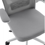ΚΑΡΕΚΛΑ ΓΡΑΦΕΙΟΥ FLOATER HM1230 02 ΛΕΥΚΟ PP--ΑΝΟΙΧΤΟ ΓΚΡΙ MESH 62x62x106-116Υεκ c545634