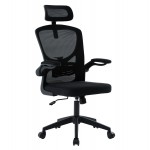 ΚΑΡΕΚΛΑ ΓΡΑΦΕΙΟΥ FLOATER HM1230 01 ΜΑΥΡO MESH PP 62x62x106-116Υεκ c545635