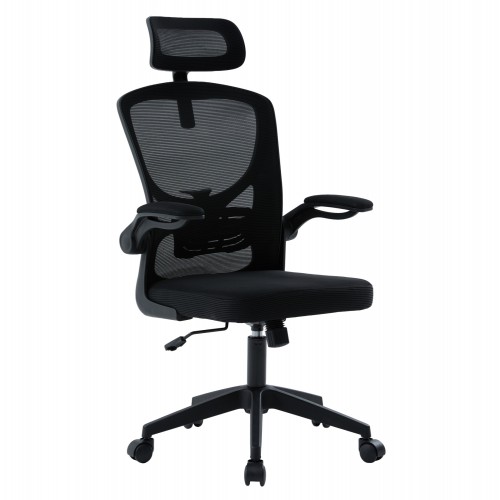 ΚΑΡΕΚΛΑ ΓΡΑΦΕΙΟΥ FLOATER HM1230 01 ΜΑΥΡO MESH PP 62x62x106-116Υεκ c545635