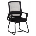 ΚΑΡΕΚΛΑ ΕΠΙΣΚΕΠΤΗ CASTER HM1228 01 PP--MESH--ΜΕΤΑΛΛΟ ΜΑΥΡΟ 46x52x94Υεκ SET 2τμχ c545641