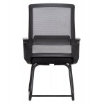 ΚΑΡΕΚΛΑ ΕΠΙΣΚΕΠΤΗ CASTER HM1228 01 PP--MESH--ΜΕΤΑΛΛΟ ΜΑΥΡΟ 46x52x94Υεκ SET 2τμχ c545641