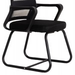 ΚΑΡΕΚΛΑ ΕΠΙΣΚΕΠΤΗ CASTER HM1228 01 PP--MESH--ΜΕΤΑΛΛΟ ΜΑΥΡΟ 46x52x94Υεκ SET 2τμχ c545641