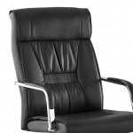 Καρέκλα γραφείου διευθυντή Biani pakoworld pu μαύρο 56x70x107-115εκ c545702