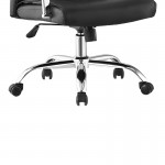 Καρέκλα γραφείου διευθυντή Biani pakoworld pu μαύρο 56x70x107-115εκ c545702