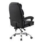 Καρέκλα γραφείου διευθυντή Sanema pakoworld pu μαύρο 62x67x112-122εκ c545703