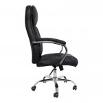 Καρέκλα γραφείου διευθυντή Stoldi pakoworld pu μαύρο 62 5x70x113-121εκ c545705