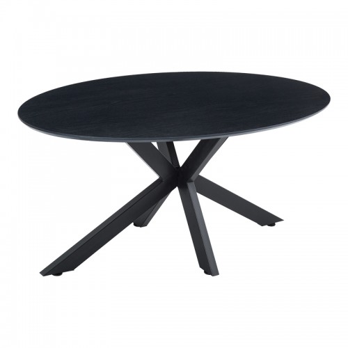 Τραπέζι Makrey pakoworld μαύρο mdf- μεταλλικά πόδια 160x90x75εκ c545710