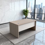 Γραφείο εργασίας Armadi pakoworld sonoma-λευκό 150x75x75εκ c545718