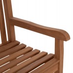 ΠΑΓΚΑΚΙ ΚΗΠΟΥ 2ΘΕΣΙΟ ELENA HM6651 ΞΥΛΟ TEAK--ΦΥΣΙΚΟ 120x60x95Υεκ c545731