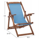 ΣΕΖΛΟΝΓΚ ΜΕ ΜΠΡΑΤΣΑ ΛΗΜΝΟΣ PVC ΓΑΛΑΖΙΟ HM11708 08T ΞΥΛΟ ΟΞΙΑΣ ΚΑΡΥΔΙ 62 5x97x105Υεκ c545740