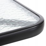 ΣΕΤ ΤΡΑΠΕΖΑΡΙΑΣ ΕΞ ΧΩΡΟΥ 5ΤΜΧ FIGO HM10880 03 ΤΡΑΠΕΖΙ ΚΑΡΕΚΛΕΣ ΜΕΤΑΛΛΙΚΑ ΣΕ ΜΑΥΡΟ c545790