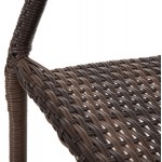 ΣΕΤ ΤΡΑΠΕΖΑΡΙΑΣ 5ΤΜΧ ΕΞ ΧΩΡΟΥ BRUNO HM10874 01 ΜΕΤΑΛΛΟ WICKER ΣΕ ΚΑΦΕ c545795