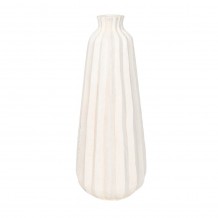 SEMELI ΒΑΖΟ 20x20x50cm MgO ΛΕΥΚΟ c545804