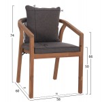ΣΕΤ ΤΡΑΠΕΖΑΡΙΑΣ ΕΞ ΧΩΡΟΥ 5ΤΜΧ CORTEN HM10900 02 ΞΥΛΟ ΑΚΑΚΙΑΣ ΦΥΣΙΚΟ--ΜΑΞΙΛΑΡΙΑ ΓΚΡΙ c546277
