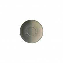 Πιατάκι Premium Vitrified για Φλιτζάνια 16cm Μπεζ σειρά Hornfels Ripple BONNA Σετ 6 c546281