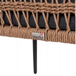 ΣΕΤ ΤΡΑΠΕΖΑΡΙΑΣ 7ΤΜΧ STAD HM10863 01 ΓΚΡΙ ΑΛΟΥΜΙΝΙΟ-SINTERED STONE TOP-OLEFIN c546325