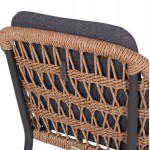 ΣΕΤ ΤΡΑΠΕΖΑΡΙΑΣ 7ΤΜΧ STAD HM10863 01 ΓΚΡΙ ΑΛΟΥΜΙΝΙΟ-SINTERED STONE TOP-OLEFIN c546325
