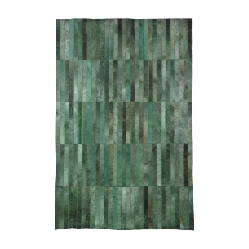 AURORA ΧΑΛΙ ΣΑΛΟΝΙΟΥ 200x300cm ΔΕΡΜΑ ΠΡΑΣΙΝΟ ΜΑΛΛΙΝΟ c546330