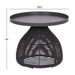 ΣΕΤ ΕΞ ΧΩΡΟΥ 3ΤΜΧ DRISCOLL HM10907 01 ΤΡΑΠΕΖΑΚΙ 2 ΠΟΛΥΘΡΟΝΕΣ--ΑΛΟΥΜΙΝΙΟ ΓΚΡΙ c546347