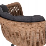 ΣΕΤ ΤΡΑΠΕΖΑΡΙΑΣ 9ΤΜΧ VICTUS HM10864 01 ΓΚΡΙ ΑΛΟΥΜ -SINTERED STONE-OLEFIN--WICKER c546348