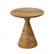 VERTEX COFFEE TABLE ΦΥΣΙΚΟ 50x50x55cm c546358