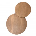 VERTEX COFFEE TABLE ΦΥΣΙΚΟ 70x70x45cm c546359