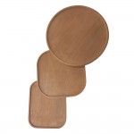 TETRIS COFFEE TABLE SET 3ΤΕΜ ΦΥΣΙΚΟ 45x45x60cm c546360