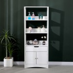 Ντουλάπι-στήλη Sejo pakoworld mdf λευκό 60x32 5x154εκ c546383