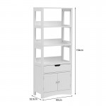 Ντουλάπι-στήλη Sejo pakoworld mdf λευκό 60x32 5x154εκ c546383