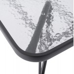 ΣΕΤ ΤΡΑΠΕΖΑΡΙΑΣ 5ΤΜΧ ADAM HM10859 01 ΚΑΡΕΚΛΕΣ ΜΕΤΑΛΛΙΚΕΣ ΤΡΑΠΕΖΙ 120x70εκ ΓΚΡΙ c546406