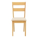 Τραπεζαρία Dallan Country pakoworld 7τεμ σε φυσική απόχρωση rubberwood 120-150x80x74εκ c546440