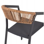 ΣΕΤ ΤΡΑΠΕΖΑΡΙΑΣ 5ΤΜΧ TABER HM10832 01 ΚΑΡΕΚΛΕΣ ΤΡΑΠΕΖΙ ΑΛΟΥΜ -POLYWOOD-ΓΚΡΙ c546450