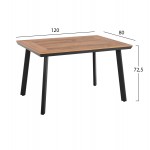 ΣΕΤ ΤΡΑΠΕΖΑΡΙΑΣ 5ΤΜΧ TABER HM10837 01 ΚΑΡΕΚΛΕΣ ΤΡΑΠΕΖΙ ΑΛΟΥΜ -POLYWOOD-ΓΚΡΙ c546453