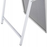 ΚΑΘΡΕΠΤΗΣ ΔΑΠΕΔΟΥ JOELY HM9578 40 ΣΚΕΛΕΤΟΣ ΑΛΟΥΜΙΝΙΟΥ ΣΕ ΑΣΗΜΙ ΧΡΩΜΑ 40x31x160Υεκ c546486