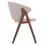ΚΑΡΕΚΛΑ HANA HM9746 11 RUBBERWOOD ΣΕ ΜΑΥΡΟ ΧΡΩΜΑ-ΓΚΡΙ ΥΦΑΣΜΑ 55 5x60x85Yεκ SET 2τμχ c546496