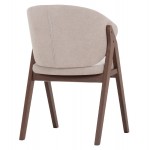 ΚΑΡΕΚΛΑ HANA HM9746 11 RUBBERWOOD ΣΕ ΜΑΥΡΟ ΧΡΩΜΑ-ΓΚΡΙ ΥΦΑΣΜΑ 55 5x60x85Yεκ SET 2τμχ c546496